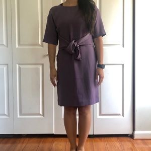 Purple Midi Dress